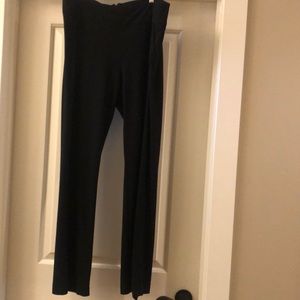 Cabi black slacks with zipper in the back. Size 14